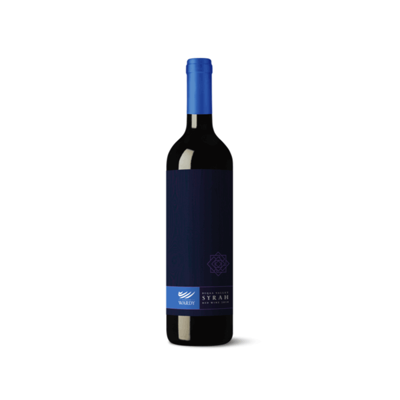 Syrah Rotwein Domaine Wardy Libanon